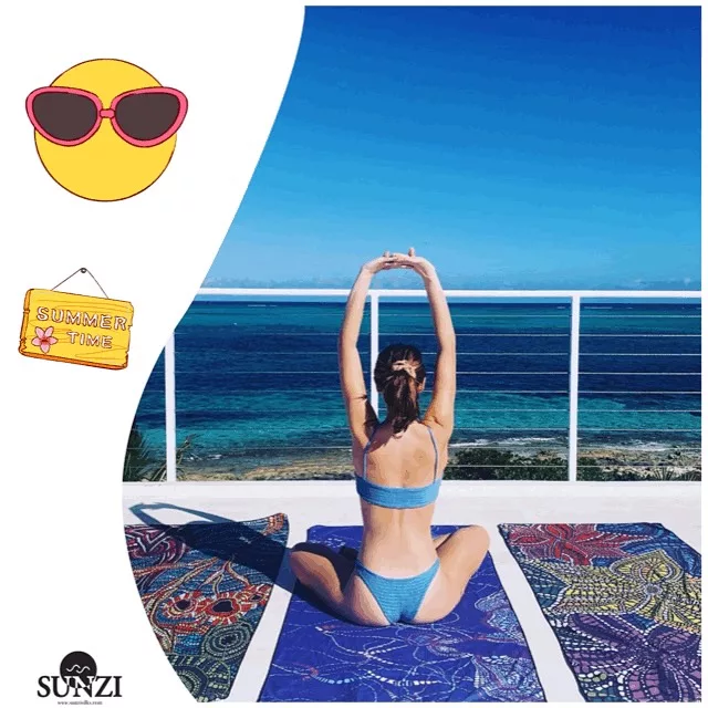 Tribal towels by Sunzi
@tribaltowel 
Modelled by @aliceremyy